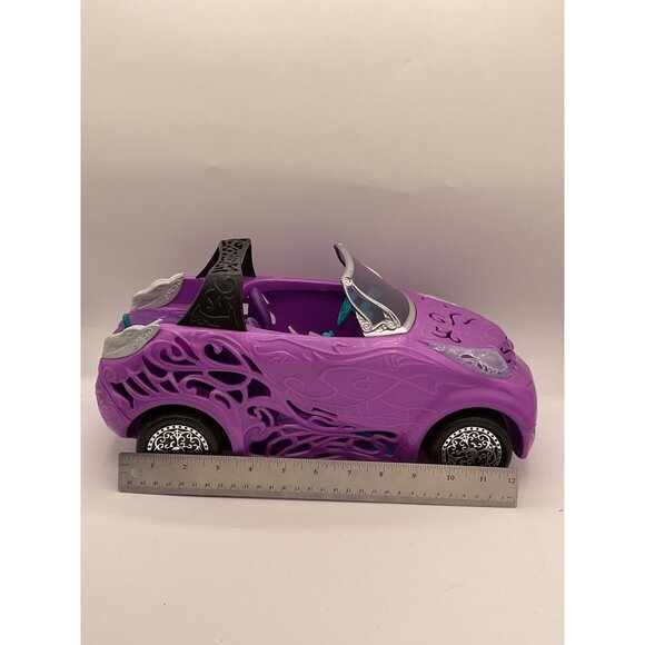Monster High Doll Scaris City Of Frights Purple Convertible Car 2012 RETIRED - Picture 9 of 9